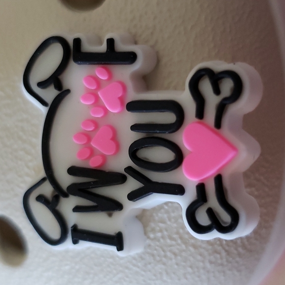 (B) Dog Charms for Croc Shoes Bulldog Charm Pug Charm - Picture 7 of 13